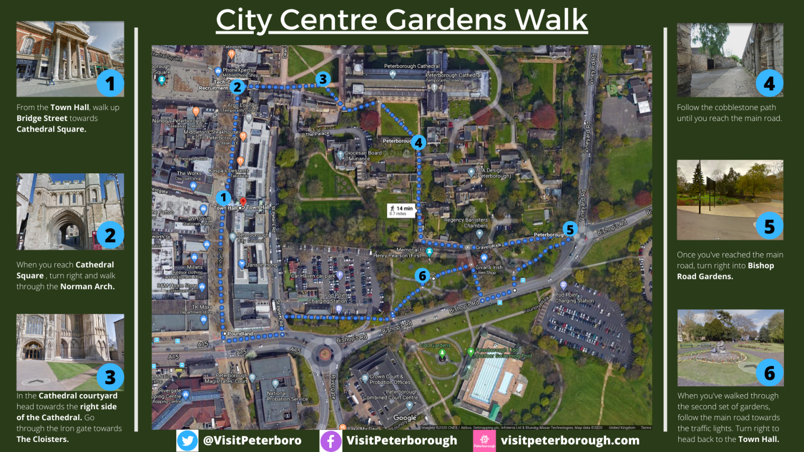 Peterborough Hospital Parking Map