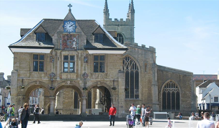 Cathedral Square Peterborough Town in Peterborough, Peterborough